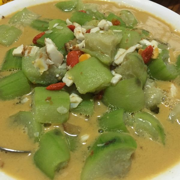 鹹蛋絲瓜 : 莊淑淳一起做