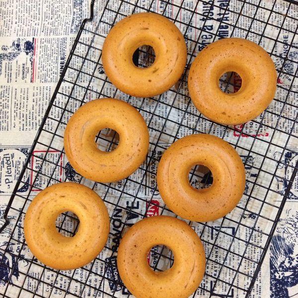 可愛甜甜圈(全素可) : 米豆米豆一起做