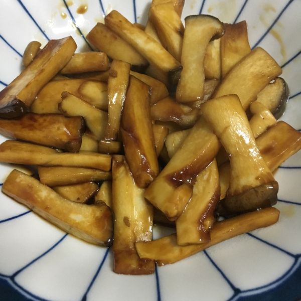 韓式醬煮杏鮑菇새송이버섯조림 : Karen Chen一起做