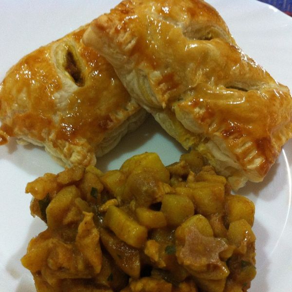 雞肉咖哩酥盒：Chou Hsiaochun 一起做