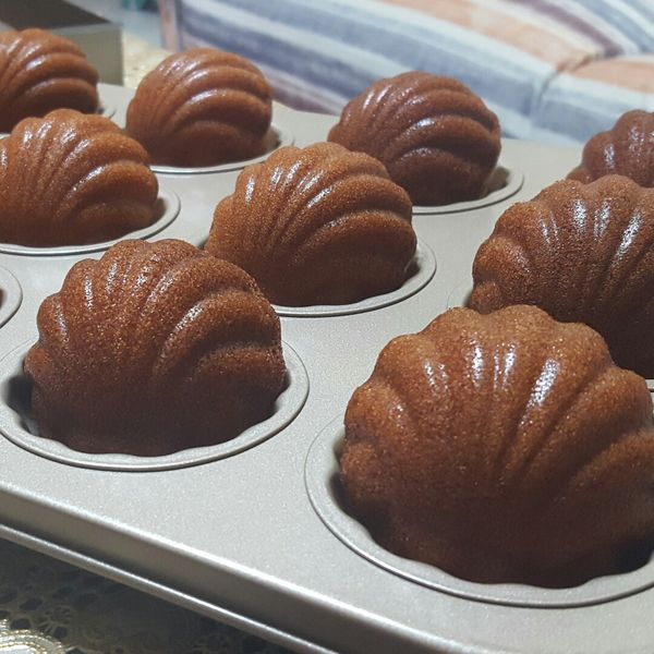 抹茶口味瑪德蓮 : Carlo Li一起做