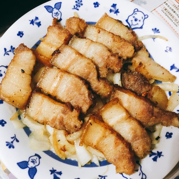 蒜香鹽烤五花肉：Weishan Hsu 一起做