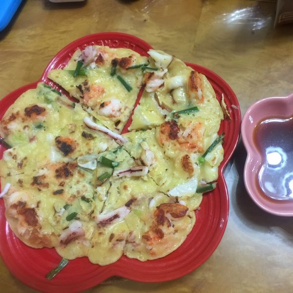 韓式海鮮煎餅~簡單不失敗 : Kiki Wu一起做