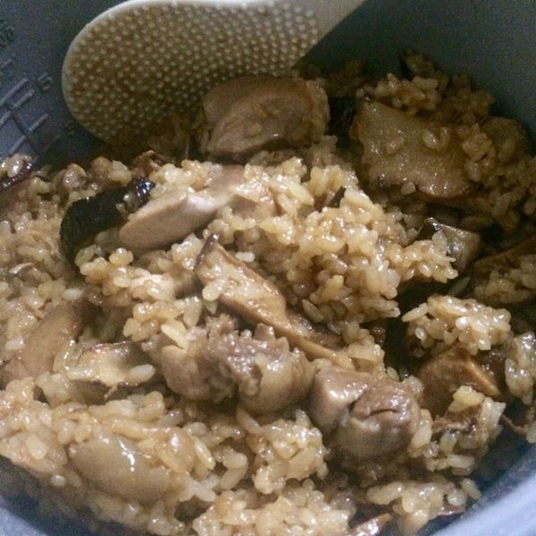 暖心暖胃麻油雞飯：黃米漿 一起做