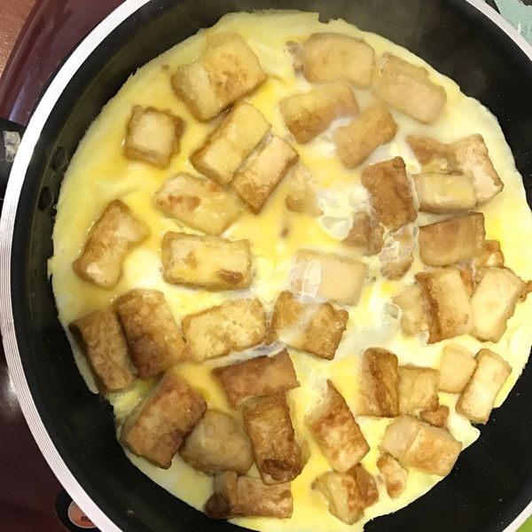 滑蛋鐵板豆腐 : 虎珊珊一起做