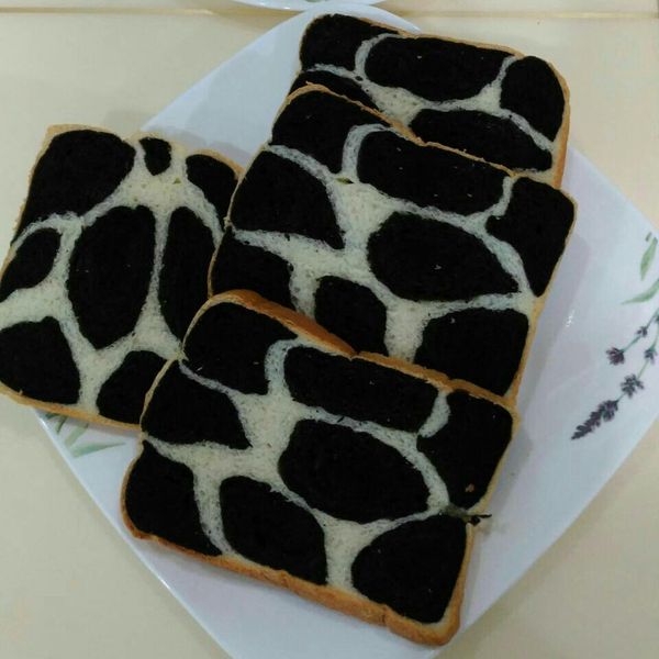 [麵包機]好夢幻的長頸鹿吐司 : Lin Chu Feng一起做