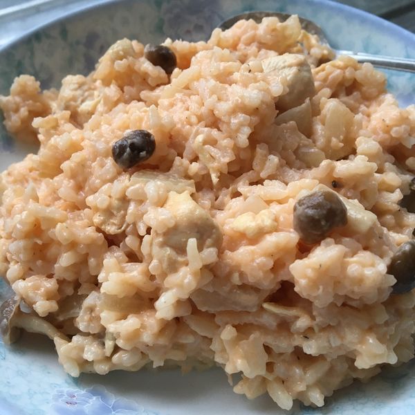 大人小孩都喜歡的蕃茄菇菇燉飯 : Nicky Fan一起做