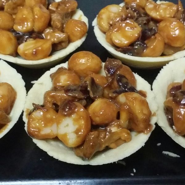 綜合果仁豆塔：Q醬(葉雅玲) 一起做