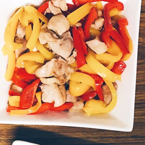 彩椒雞肉 : Albee Chen一起做