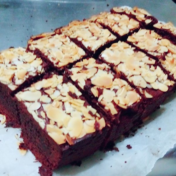 濃醇-黑巧克力布朗尼 : Pin Jung一起做