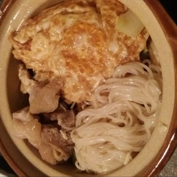 麻油雞麵線：張小玫 一起做