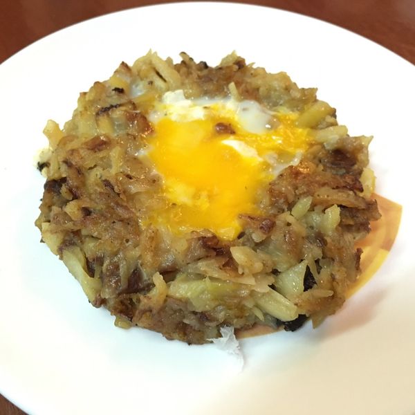 免烤箱,免油炸的马铃薯蛋鸟巢:Meg Chiu 一起做