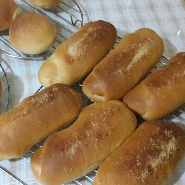 起司熱狗麵包:美美 一起做