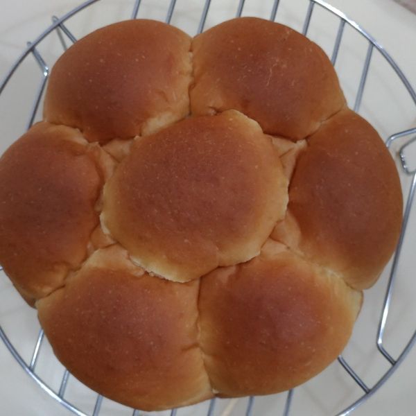 超鬆軟煉乳餐包 : Lin Chu Feng一起做