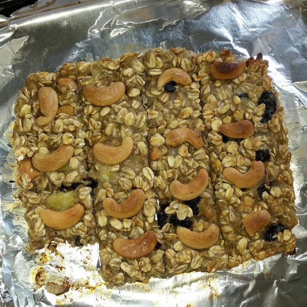 香蕉堅果燕麥餅乾【低卡無負擔】:小茶 一起做