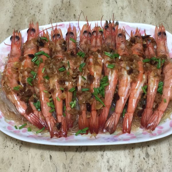 蒜泥冬粉蒸蝦：ㄚ慧 一起做