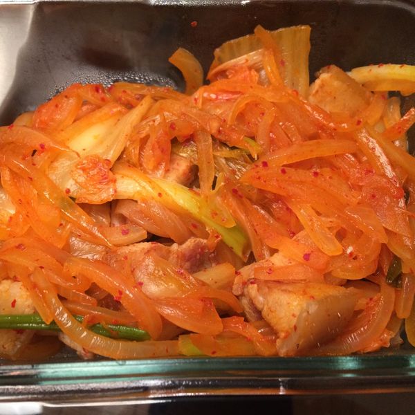 熱炒泡菜松阪豬【Spring雙耳炒鍋】 : No Lan一起做