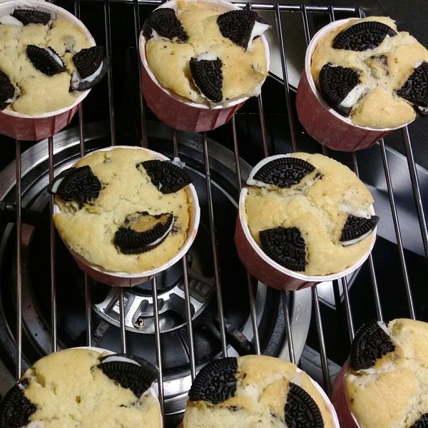 Oreo餅乾馬芬 - 濃縮滿滿甜蜜愛意! : Chiung Mei一起做