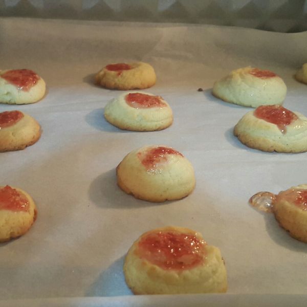 果醬奶酥餅乾 : 陳湘湘一起做