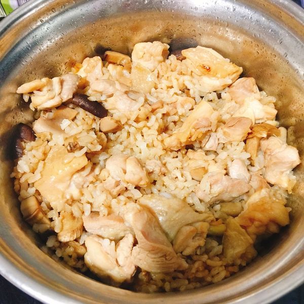暖心暖胃麻油雞飯：湘瓜 一起做