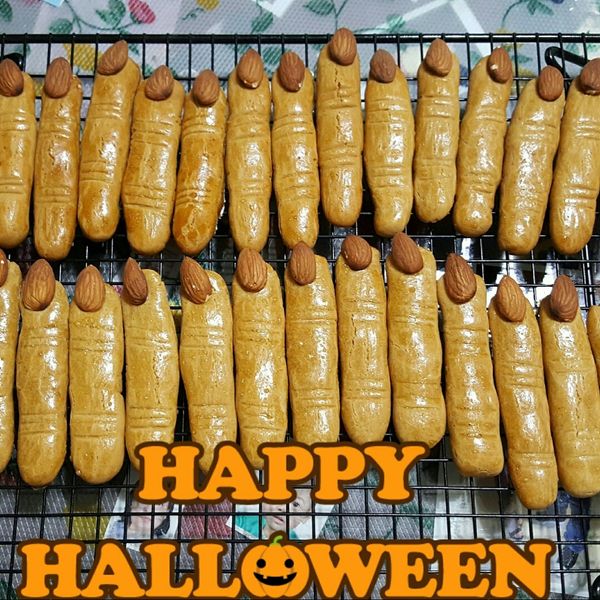 萬聖節餅乾之可怕巫婆手指：Lynn Mami 一起做
