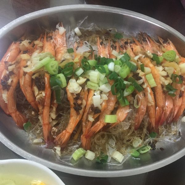 蒜泥冬粉蒸蝦：James媽咪 一起做