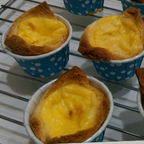 吐司蛋塔-4樣材料完成下午茶點心 : 北海道一起做