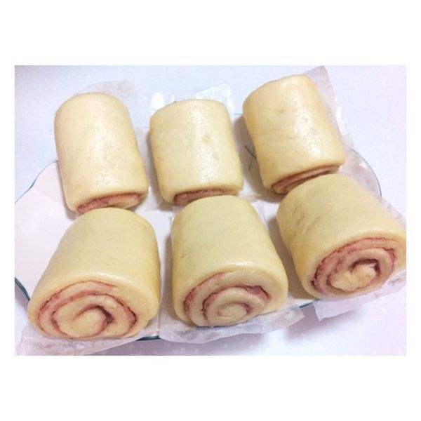 芋頭泥捲黑糖饅頭：517 一起做