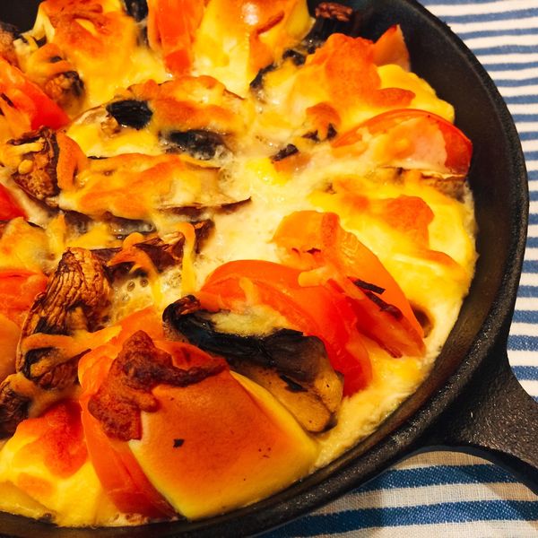 蔬菜布丁吐司 : Nana Chu一起做