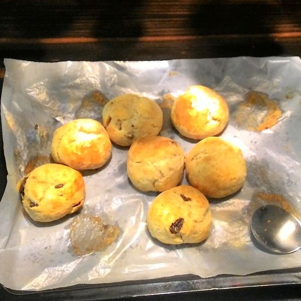 蔓越莓&原味司康:Yaun-Yaun Tsai 一起做