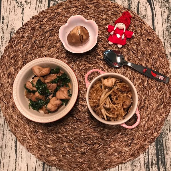 香菇麻油雞飯：Minanana 一起做