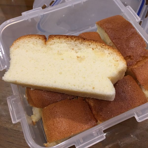 磅蛋糕模做戚風❤️（免倒扣）蜂蜜戚風蛋糕 : Gigi Lien一起做