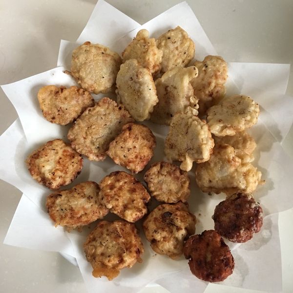 自製雞塊：Hui-Juan Li 一起做