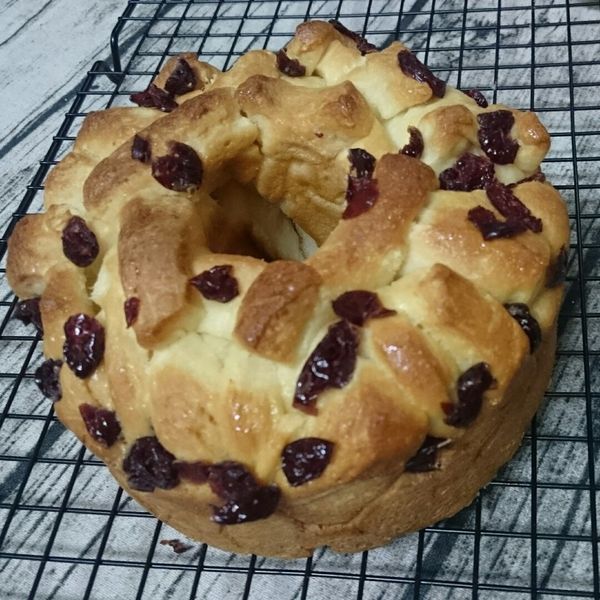 好香好柔軟的手撕煉乳麵包 : 許惠虹一起做