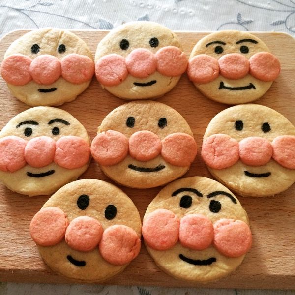 麵包超人餅乾 : Hsiang Hsuan一起做