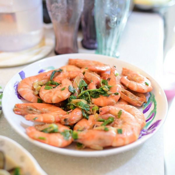 蒜爆鮮蝦：Jessica Chen 一起做