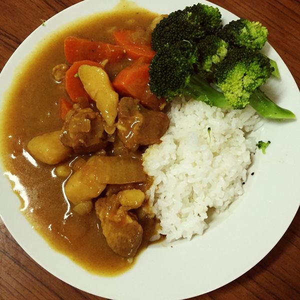 鮮嫩的豬肉咖哩:陳宇平 一起做