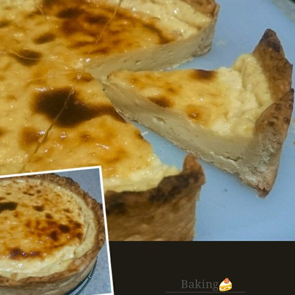 懶人必收藏-法式烤布蕾派 : Miranda一起做