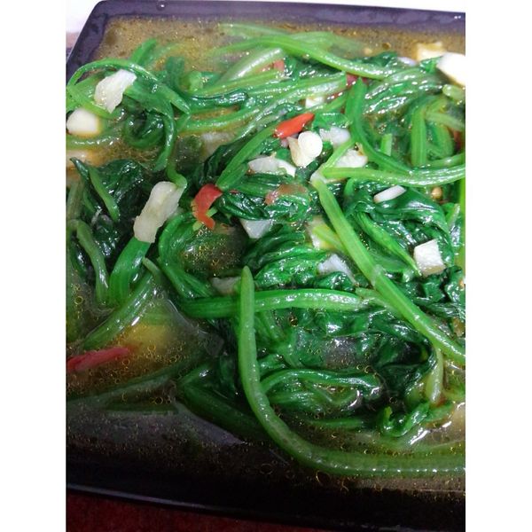 蒜香菠菜佐白芝麻 : 林夢一起做