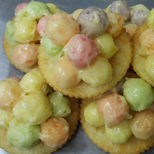 棉花糖玉米球甜筒 : 陳吧噗一起做