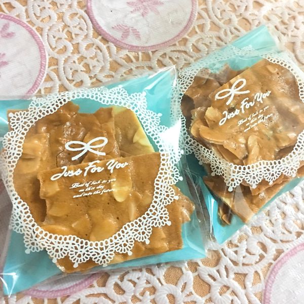 香脆杏仁瓦片（好吃又簡單） : Chloe一起做