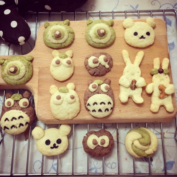 【肉桂打噴嚏】可愛的龍貓♥造型餅乾：Hsiang Hsuan 一起做
