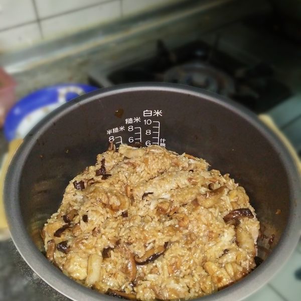 油飯 : 謝苓一起做