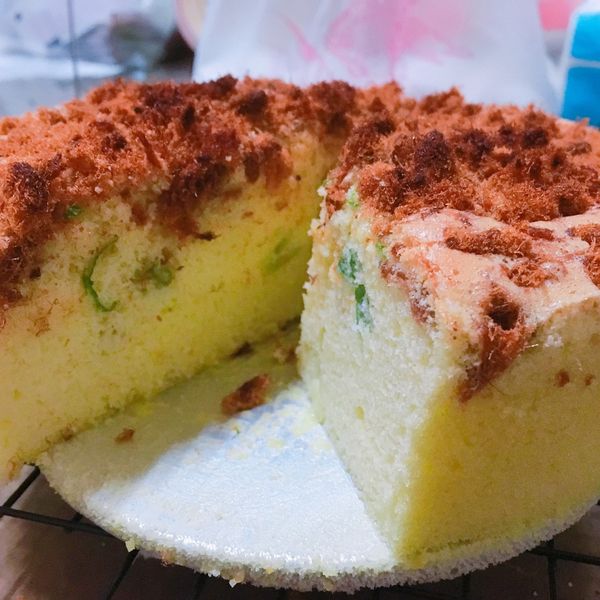 茶香鹹蛋糕(全蛋打發蒸烤法) : W一起做