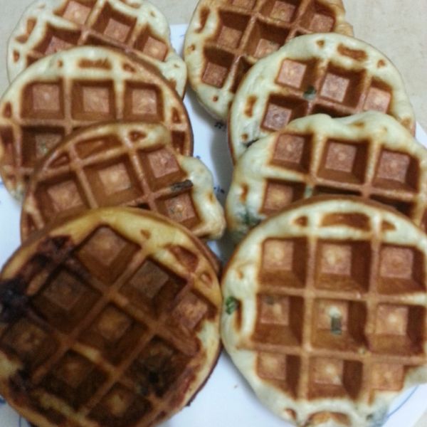 可愛的比利時鬆餅 : momo一起做