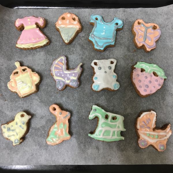 糖霜餅乾(收涎餅乾)：Ching-Yun Lin 一起做