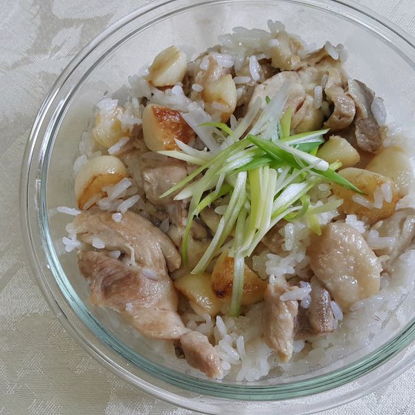 蒜頭雞飯 : Chanel Hung一起做