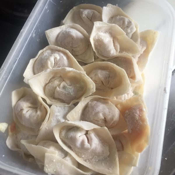 寶寶版餛飩食譜及包法分享【1歲以上】 : 菱菱一起做