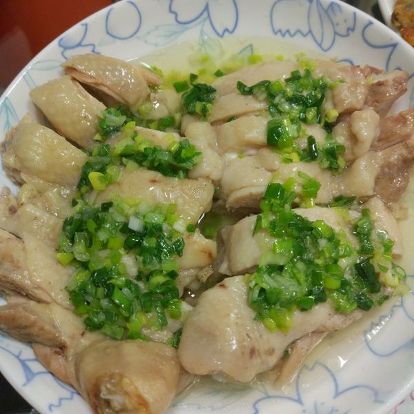 酒香蔥油雞：小桃媽 一起做