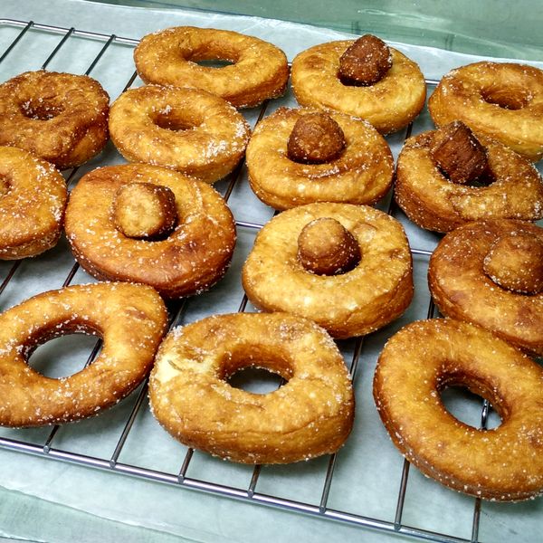 紮實又軟Ｑ的花型甜甜圈（懶人安版） : Emma Lu一起做